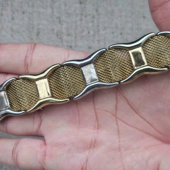 Vintage Belt Donna Kat Gold Metal Chain Ladies Waistband Size 26-27 inches main image 9